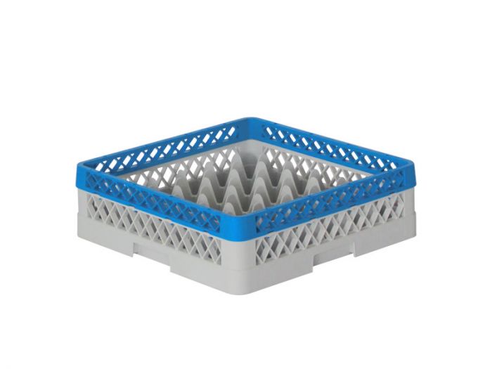 Casier lave-vaisselle 500x500x140 mm avec 36 compartiments ø74