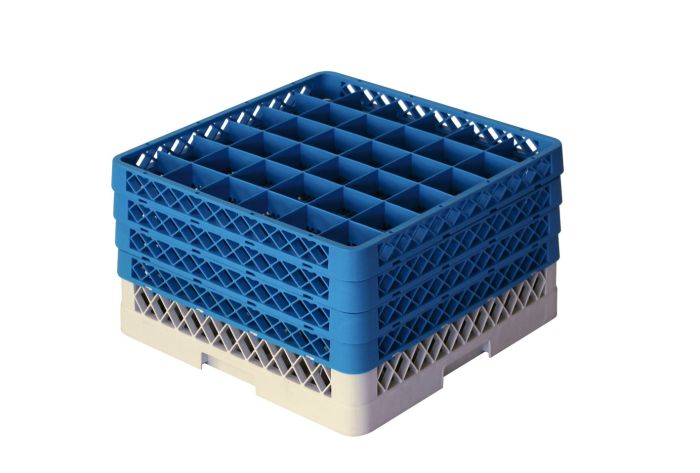 Casier lave-vaisselle professionel 500x500x260 mm 36 compartiments