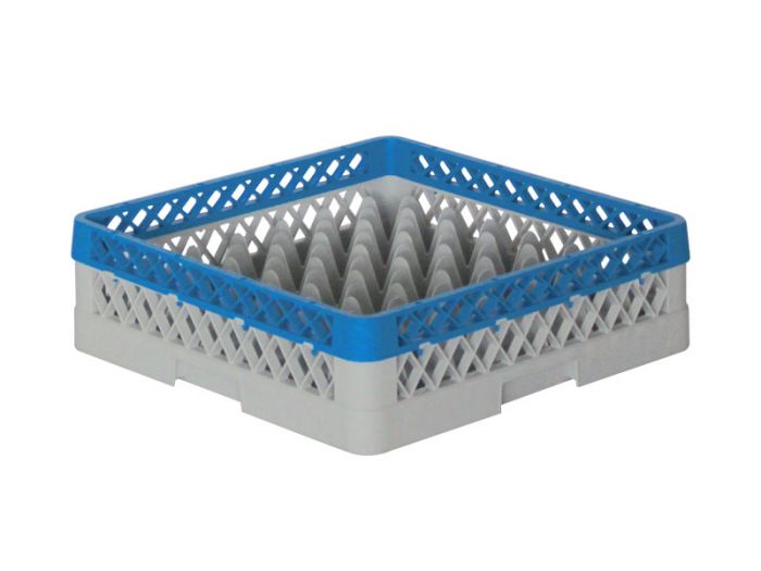 Casier lave-vaisselle 500x500x140 mm avec 49 compartiments ø63