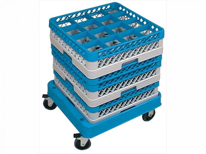 Chariot pour casier de lavage professionnel 520x520x180 mm