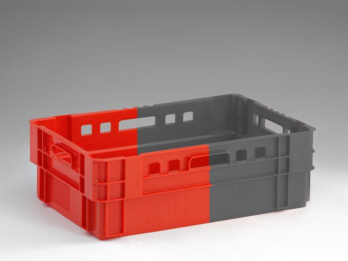 Bac alimentaire pour viande bicoloré 60x40x20 cm 38L