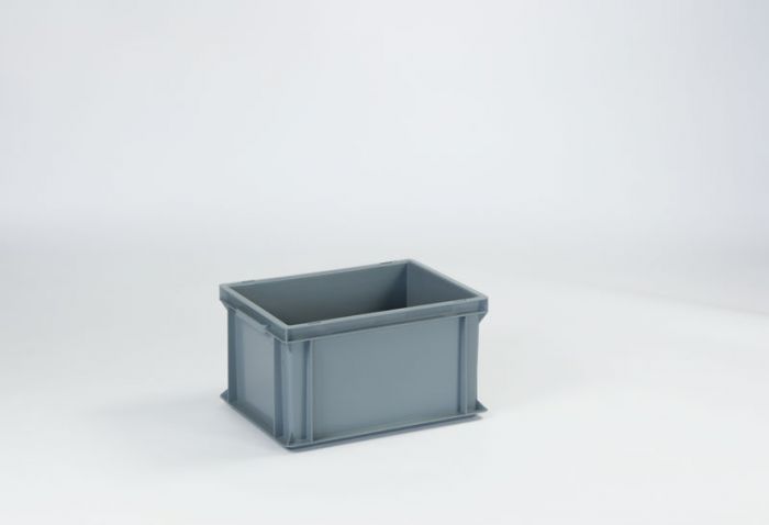 Bac plastique gerbable Classic 400x300x220 mm 21 lt gris