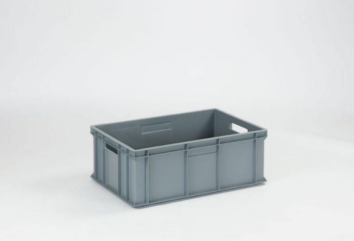 Bac plastique gerbable Classic 600x400x220 mm 43 lt gris
