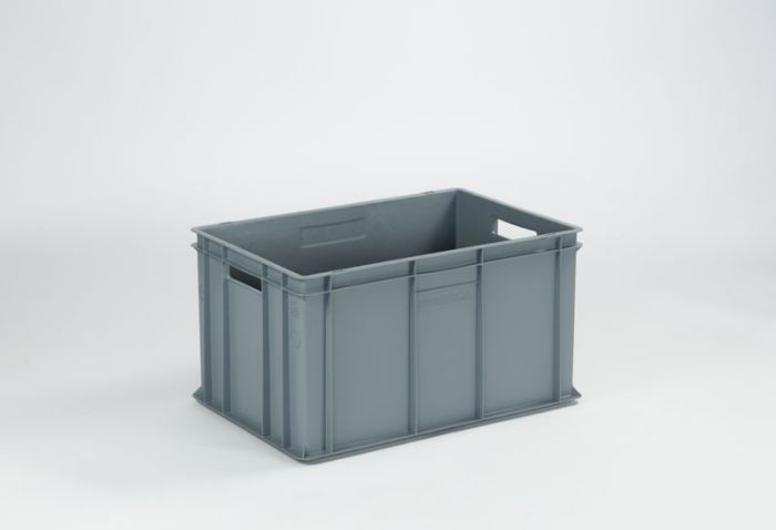 Bac plastique gerbable Classic 600x400x320 mm 64 lt gris