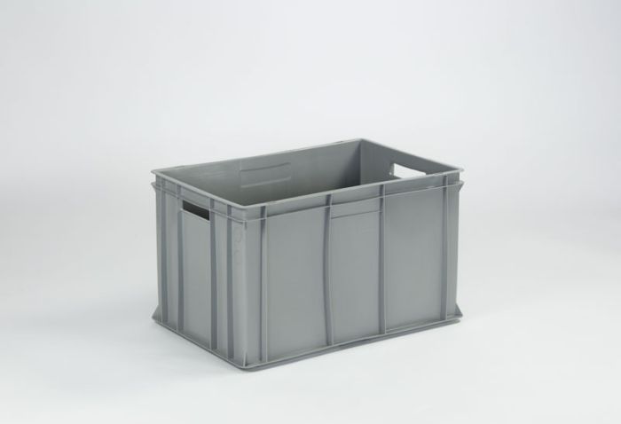 Bac plastique gerbable Classic 600x400x350 mm 71 lt gris