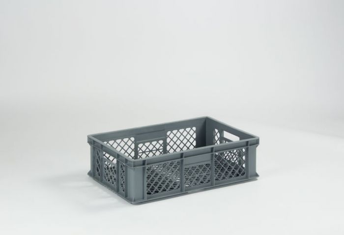 Bac gerbable ajouré norme Europe alimentaire 600x400x170 mm 33L Perfobox