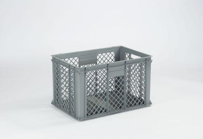 Bac gerbable ajouré alimentaire 60x40x35 cm 71 litres Perfobox
