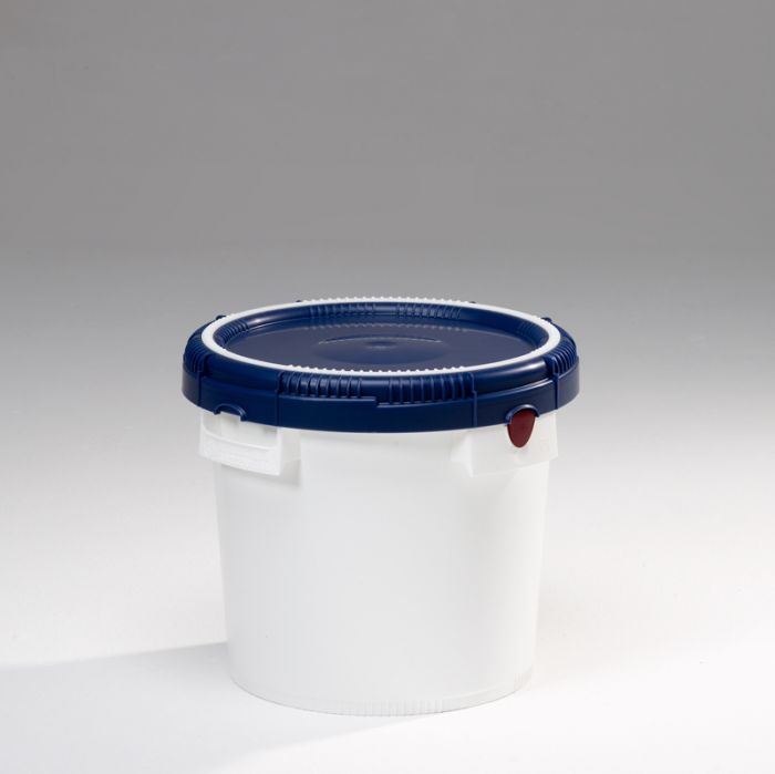 Pôt plastique emboitable 15 lt ouverture avec couvercle