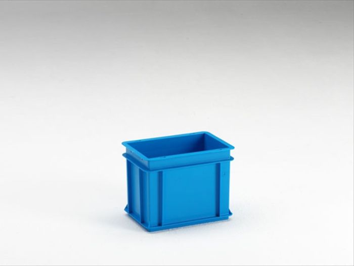 Bac gerbable norme Europe alimentaire 300x200x220 mm 9L Normbox BLEU