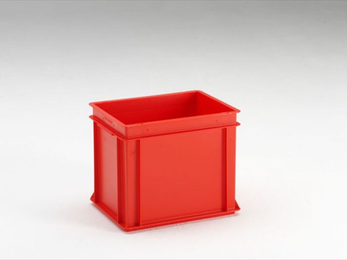 Bac gerbable norme Europe alimentaire 400x300x325 mm 30L Normbox ROUGE