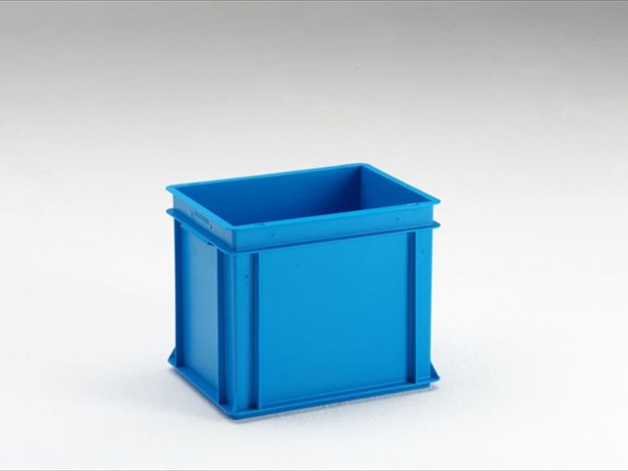 Bac gerbable norme Europe alimentaire 400x300x325 mm 30L Normbox BLEU