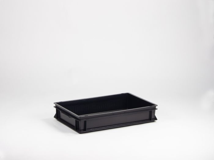 Bac ESD gerbable norme Europe 600x400x120 mm 20L Normbox