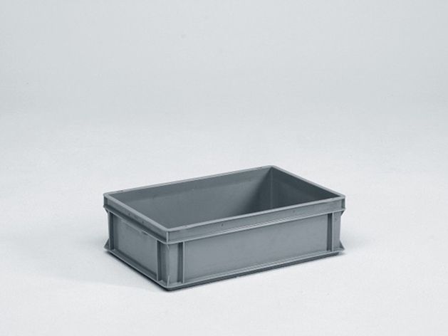 Bac gerbable norme Europe alimentaire Normbox 30L GRIS 600x400x170 mm 