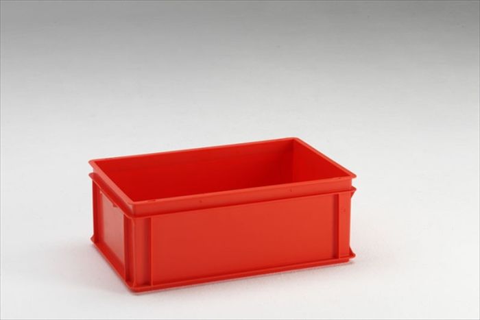 Bac plastique gerbable norme Europe alimentaire 600x400x220 mm 40L Normbox ROUGE