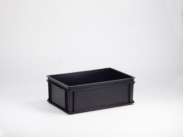 Bac ESD gerbable norme Europe 600x400x220 mm 40L Normbox