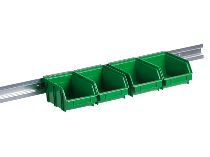 Rail bac à bec 100 cm pour bacs à bec Storefix