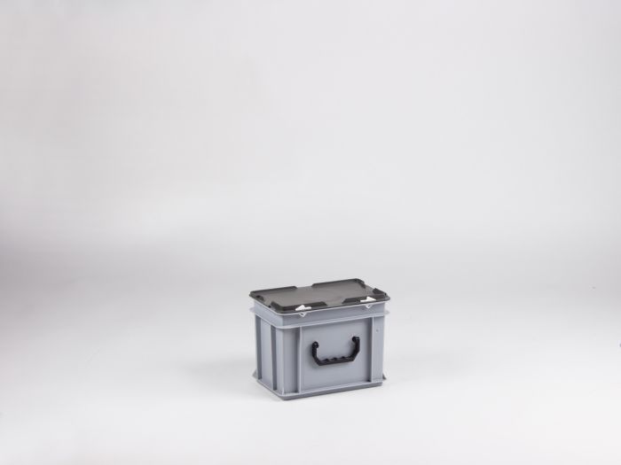 Mallette de transport plastique 300x200x235 mm 9L GRIS