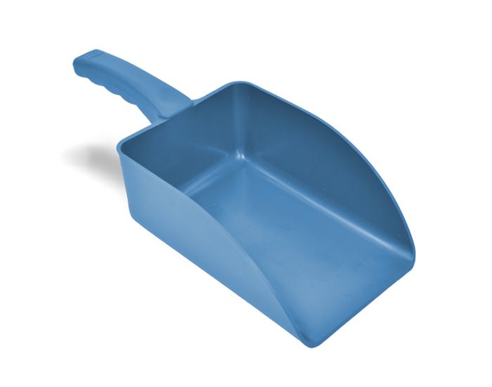 Pelle alimentaire plastique,167x230x355 bleu