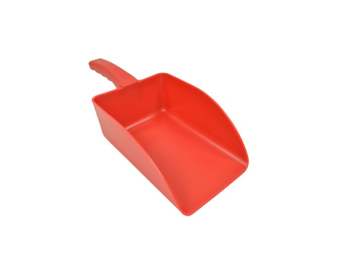 Pelle alimentaire plastique, 250x110x150 rouge