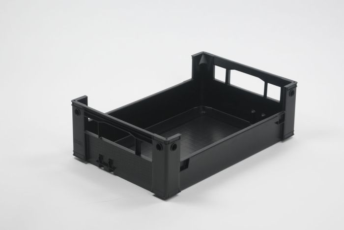 Caisse plastique d'élévage d'insectes 600x400x190/110 mm