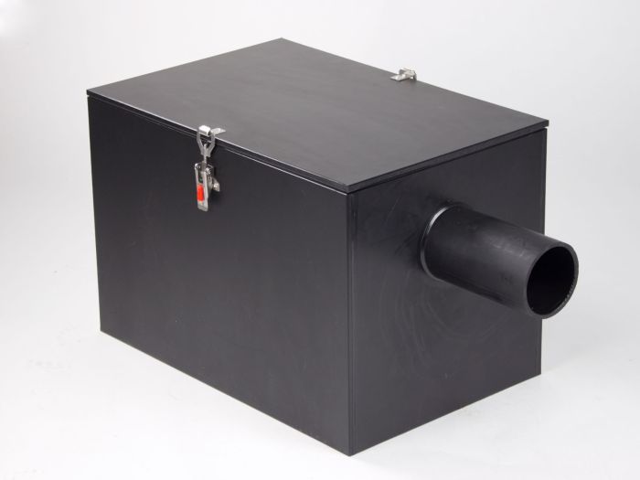 Boîte d'éclosion de chrysalides pour l'élevage de mouches soldat noires, 600x400x400 mm, PE vierge