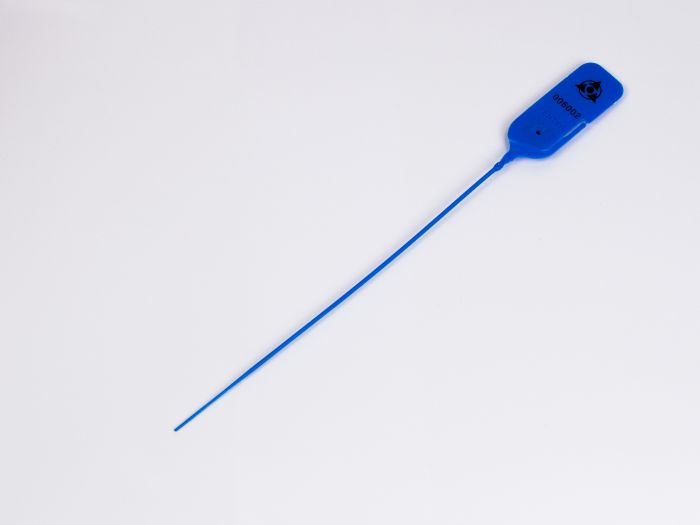Scellé de sécurité plastique numéroté 250 mm 1000 pièces BLEU 14 kg