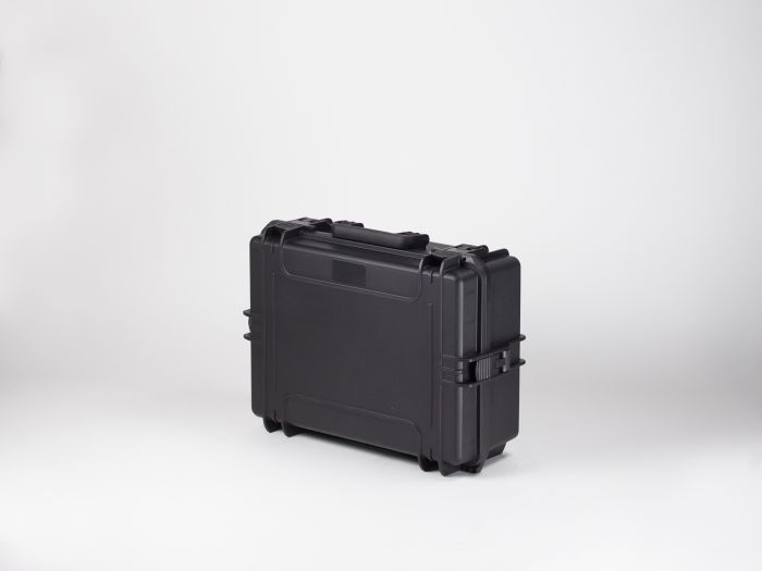 Valise plastique étanche avec mousse, 555x428x211 mm, noir