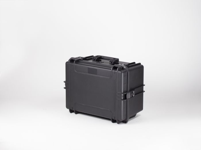 Valise plastique étanche avec mousse, 555x428x306 mm,  noir