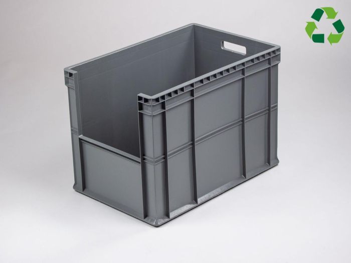Bac plastique ouverture frontale 600x400x425 mm 88 litres Storebin