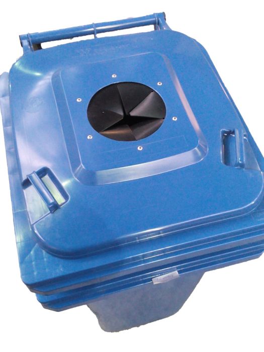Conteneur poubelle verre 240 litres