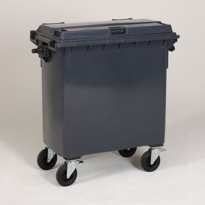 Conteneur poubelle 770 litres GRIS