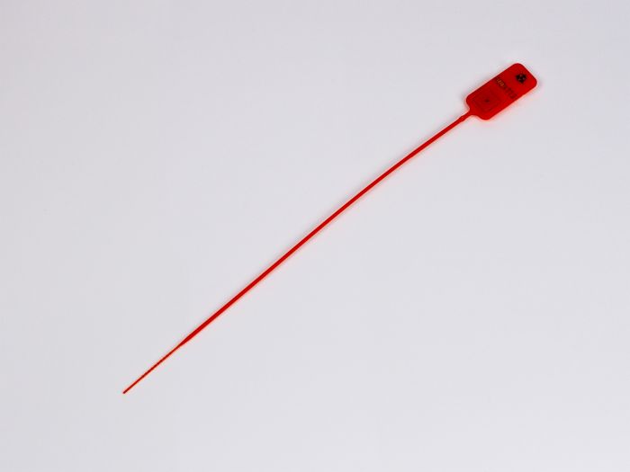 Scellé de sécurité MiniJawLock 400mm 1000pcs rouge