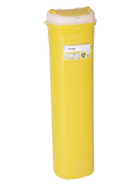 Boîte à aiguilles, obturateur DASRI, 8,80 lt, 10 pièces