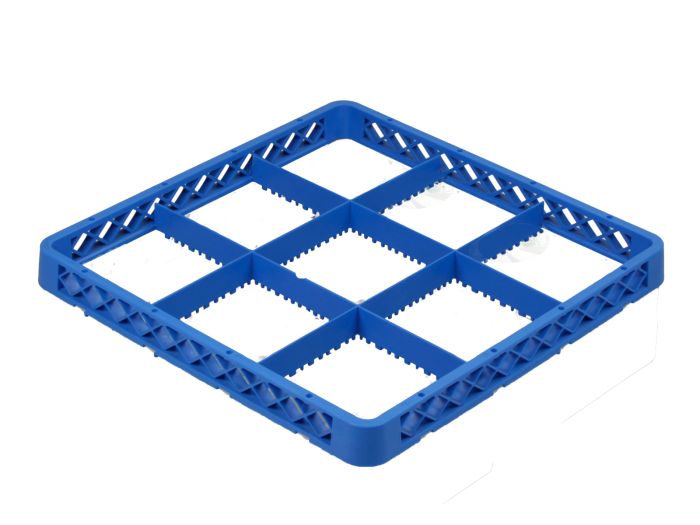 Rehausse pour casier à lave-vaisselle, 500x500x100mm, 9 compartiments