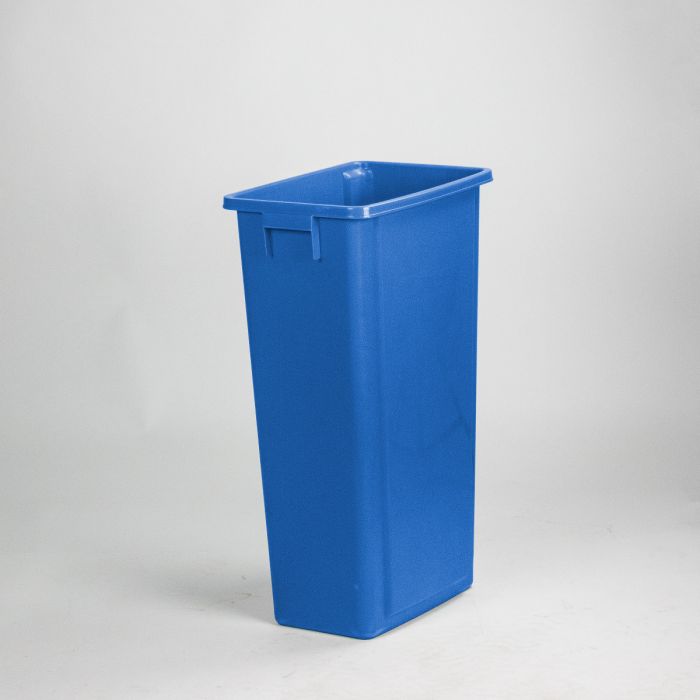 Poubelle tri sélectif 80 L 460x320x762 mm sans couvercle bleu