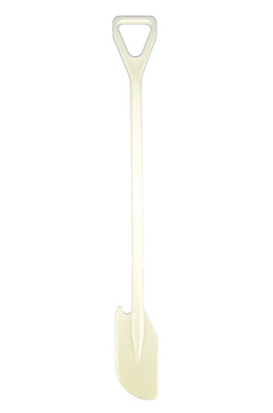 Spatule alimentaire plastique 125x190x1190 mm  blanc