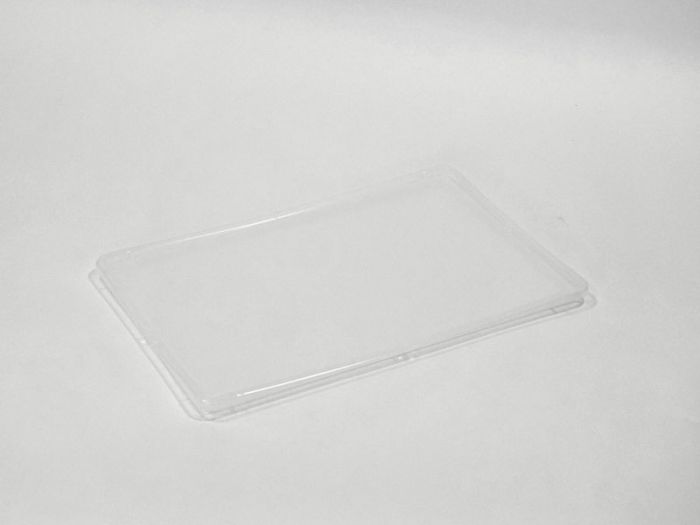 Couvercle pour bac plastique transparent 600x400 mm