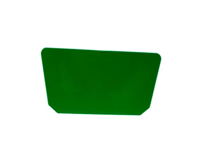 Grattoir plastique alimentaire  grand flexi 230x118 mm, vert