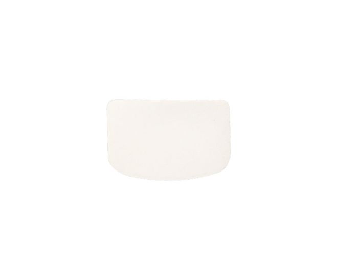 Grattoir plastique alimentaire  flexi, 150x97 mm, blanc
