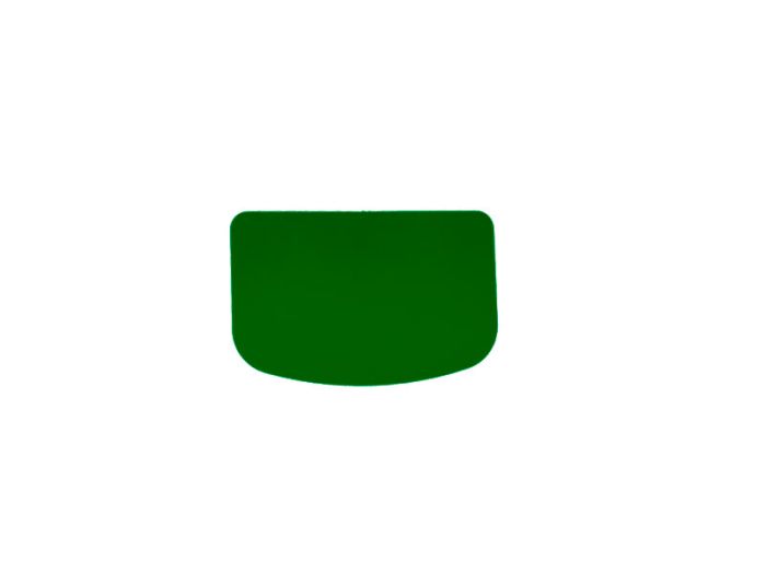Grattoir plastique alimentaire  flexi, 150x97 mm, vert