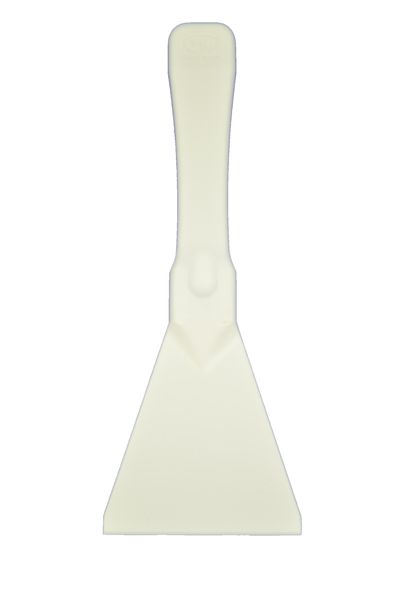 Grattoir plastique alimentaire flexi 75x205 mm, blanc