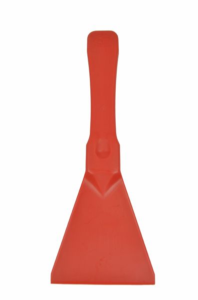 Grattoir plastique alimentaire flexi 75x205 mm, rouge