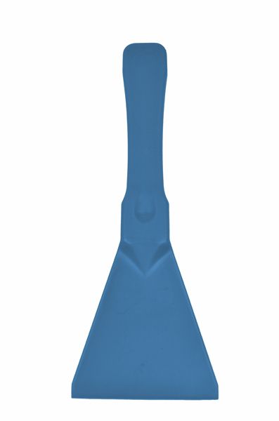 Grattoir plastique alimentaire flexi 75x205 mm, bleu