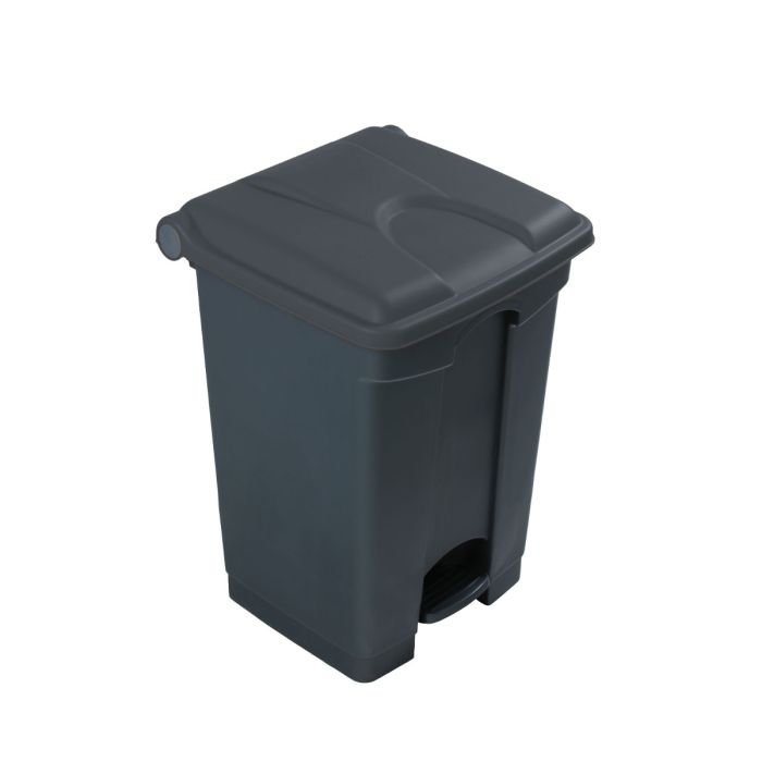 Poubelle à pédale cuisine professionnelle 45 litres GRISE