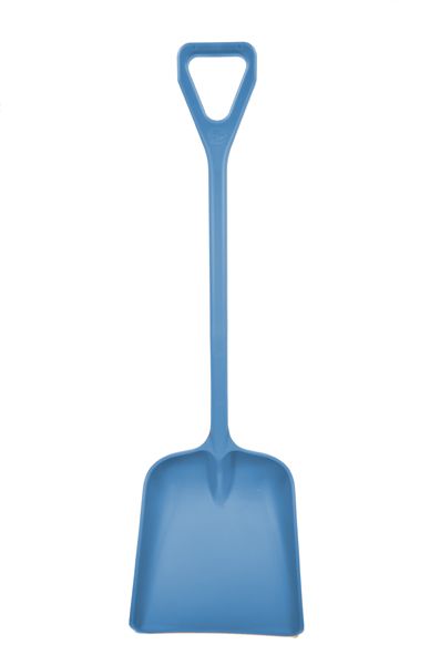 Pelle alimentaire plastique large 1110x410x347 mm, bleu
