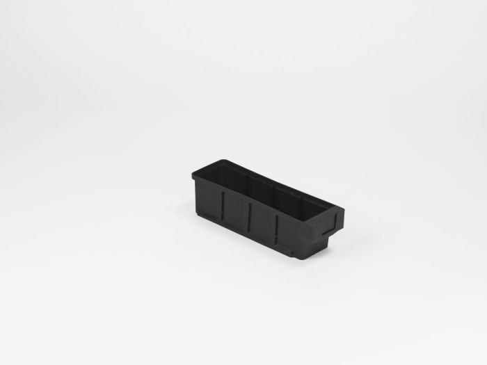 Bac tiroir de rangement en plastique ESD 300x93x83 NOIR