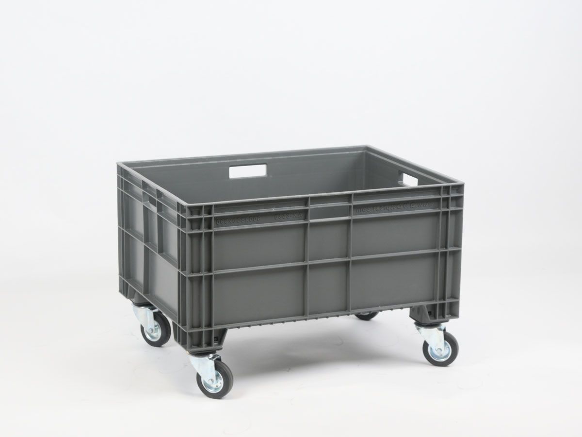 Lot de 3 roulettes de logistique pour réservoir de 600 x 400 mm, roues Lot de 3 roulettes de logistique pour réservoir de 600 x 400 mm, roues