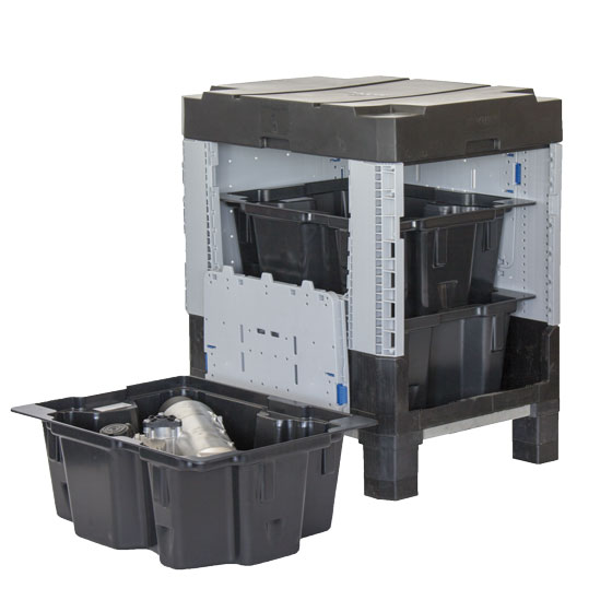 Caisse palette pliable industrielle