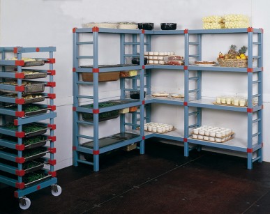 Etagère plastique alimentaire