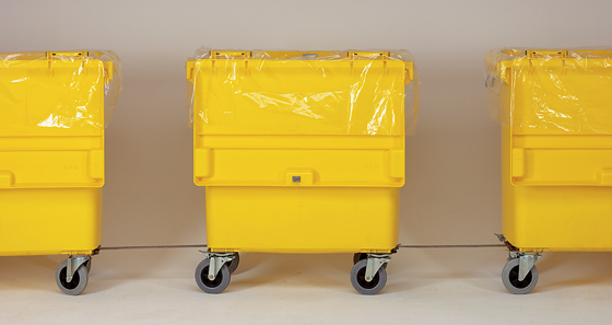 Accessoires pour bacs à déchets quatre roues